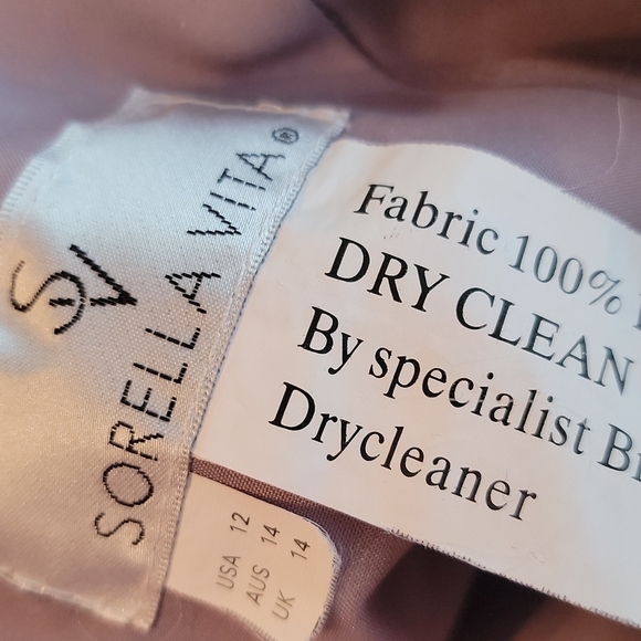 New sorella vita bridesmaid's one shoulder gown style 9296 - Picture 9 of 11